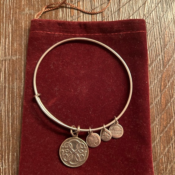 Alex and Ani silver Path of Life bracelet - Picture 9 of 11
